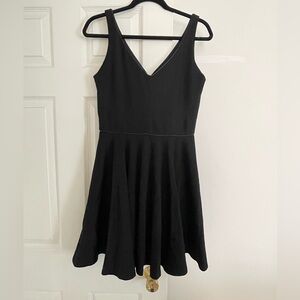 Z Spoke Black Skater Dress Sz 10